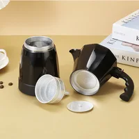 Cafetière électrique portable en aluminium de 300 ml/6 tasses, cafetière italienne rapide, percolateur, outils à café, 480 W 6
