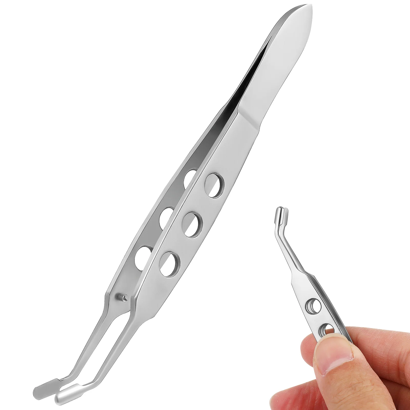 

Eyelid Tweezer Meibomian Gland Forceps Stainless Steel Women Beauty Tool Eyelid Eyelid Expressor Eyelid Massage