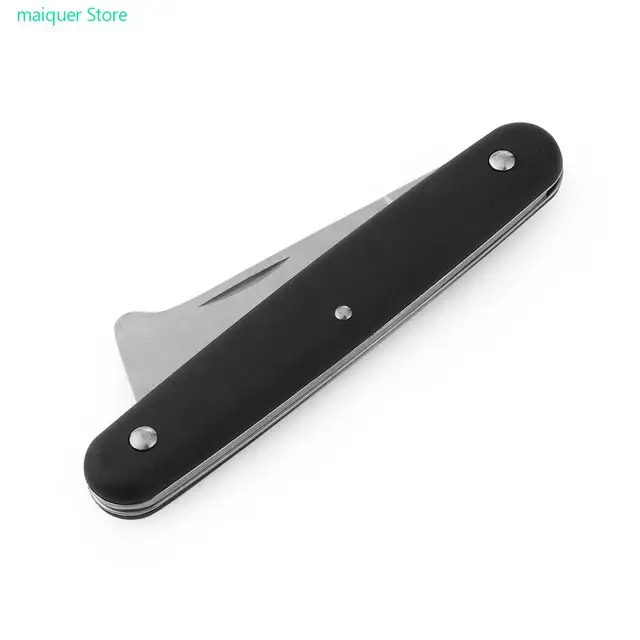 Rozsdamentes Acél Penge Összecsukható Ültetési Kés Kaszálás Többfunkciós Növényvágás Metszés Vágó Vágófa Koca Szerszám - Image 3