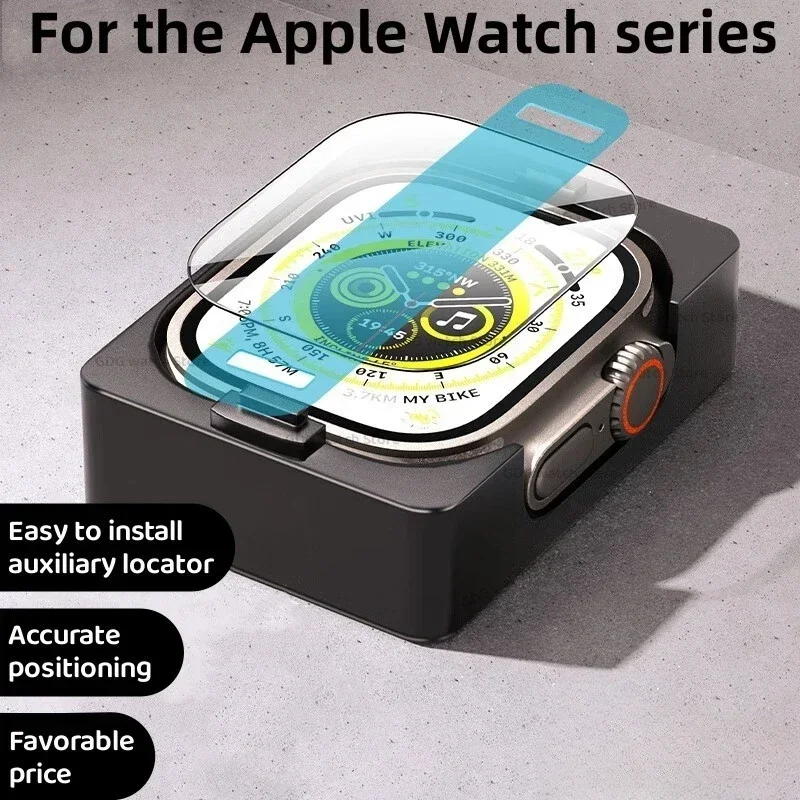 Ceramic Screen Protector 3PCS Ceramic film for Apple watch Ultra 8 7 49mm 45mm 41mm Screen protector for Apple watch 6 5 4 SE 44mm 40mm 3 2 9 42mm 38mm