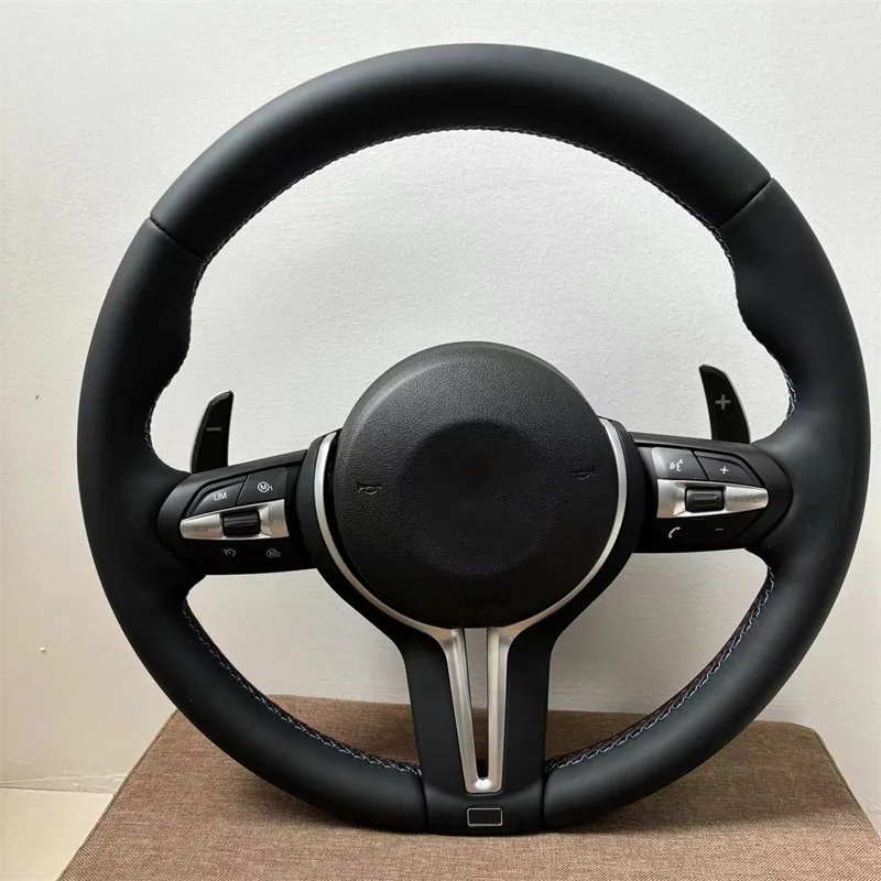 Heating Steering Wheel With Airbag For BMW F10 F11 F25 F21 F30 F31 F36 F22 F23 F46 M3 M6 E87 E90 Steering Wheel Car Accessories