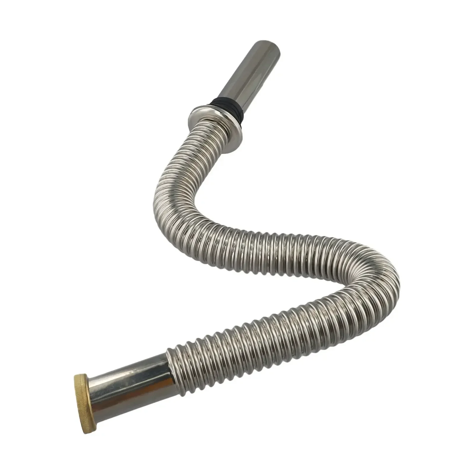 Stainless Steel Kitchen Sink Drain Pipe 1 1/4" Long Plug For Sink Drain Sewer Plumbing Washbasin Kitchen Accessories