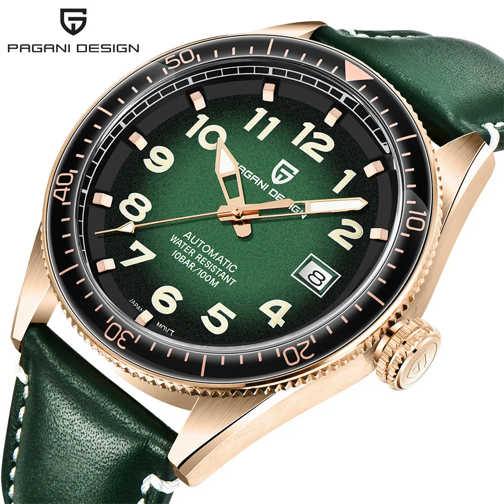 PAGANI Men's Mechanical Watch Men's Watch Popular Fashion Glow Waterproof Men's Watch 1649