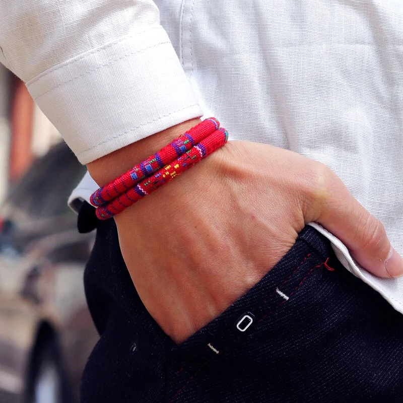 Macrame Rope Beach Bracelet for Men