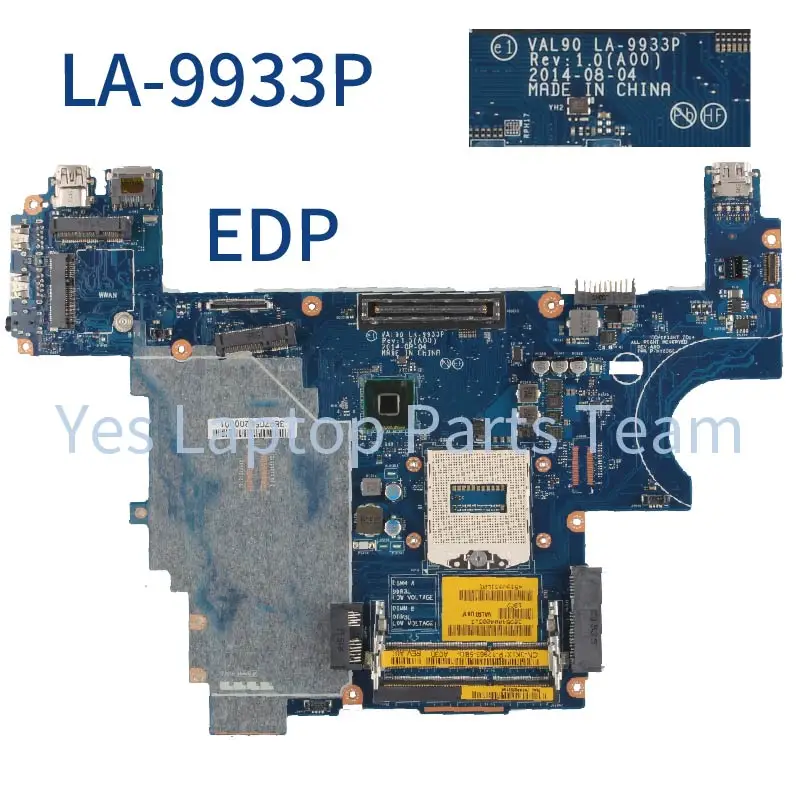 para Dell Latitude Laptop Mainboard 0d5ch1 007kgn 085m2v 0x8dn1 Motherboard Notebook La-9931p La-9932p La-9933p E6440 La-9934p - Imagem 4