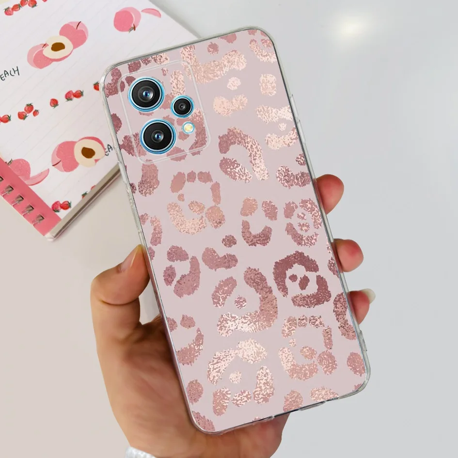 Transparent Flower Silicone Soft Case - Enhanced Protection for Realme 9 Pro & Pro Plus