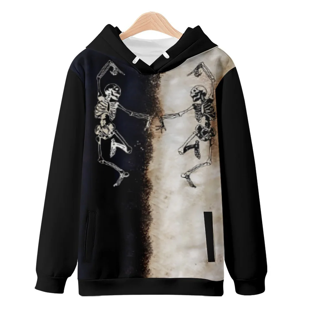 

2022 New Arrival halloween christmas Mens Clothes Funny Cool Hoodie Harajuku Happy Sweatshirt Casual Streetwear Hoodies