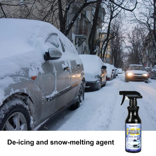 Windshield Ice Spray Auto Windshield Deicer Snow Removal Spray