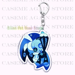 Charming Cartoon Game Cookie Chibis Keychain - Cute Accessory & Gift (1)
