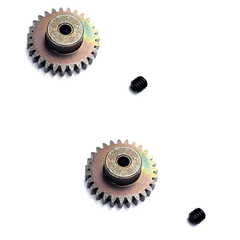 

5X 27T Steel Motor Gear Upgrade Parts For Wltoys 144001 124019 124018 A959-B A959B A969B RC Car Spare Accessories