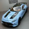 1:18 Mercedes-Benz AMG GT Sports car Alloy Car Model Sound And Light Pull Back Toy Car Die-Cast Boys Collection Decoration Gift 2