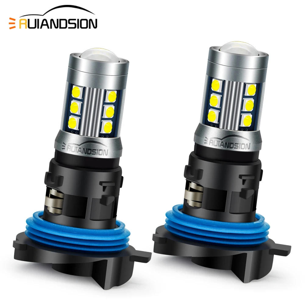 Ruiandsion 2x HP24W Bulbs Canbus No Error Daytime Running Lights For