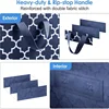 Large-capacity Clothing Storage Bag Visual Storage Box with Handles and Zipper Dustproof and Waterproof Wardrobe Storage Bag 6