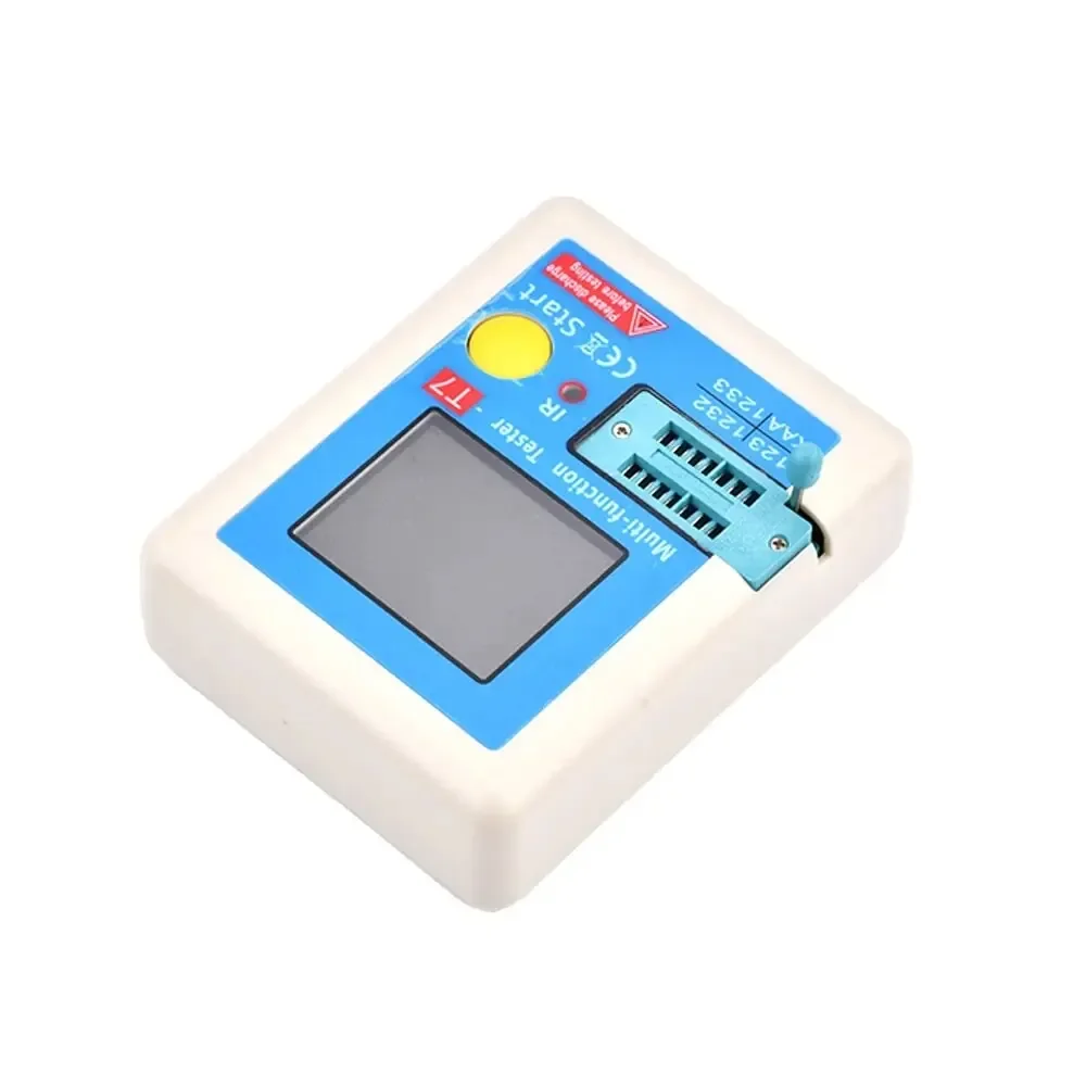 Transistor Tester LCR-T7 Transistor Tester Multimeter Colorful Display TFT for Diode Triode MOS/PNP/NPN Capacitor Resistor Transistor