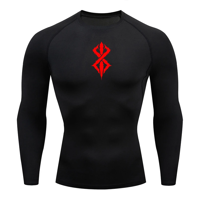 Men's Athletic Quick-Dry Compression Shirt