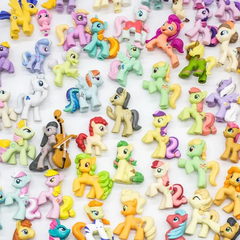 Originale 237 My Little Pony Anime Rainbow Dash Applejack Twilight Sparkle Cute Kawaii Models Dolls Toys Regalo Per Bambini