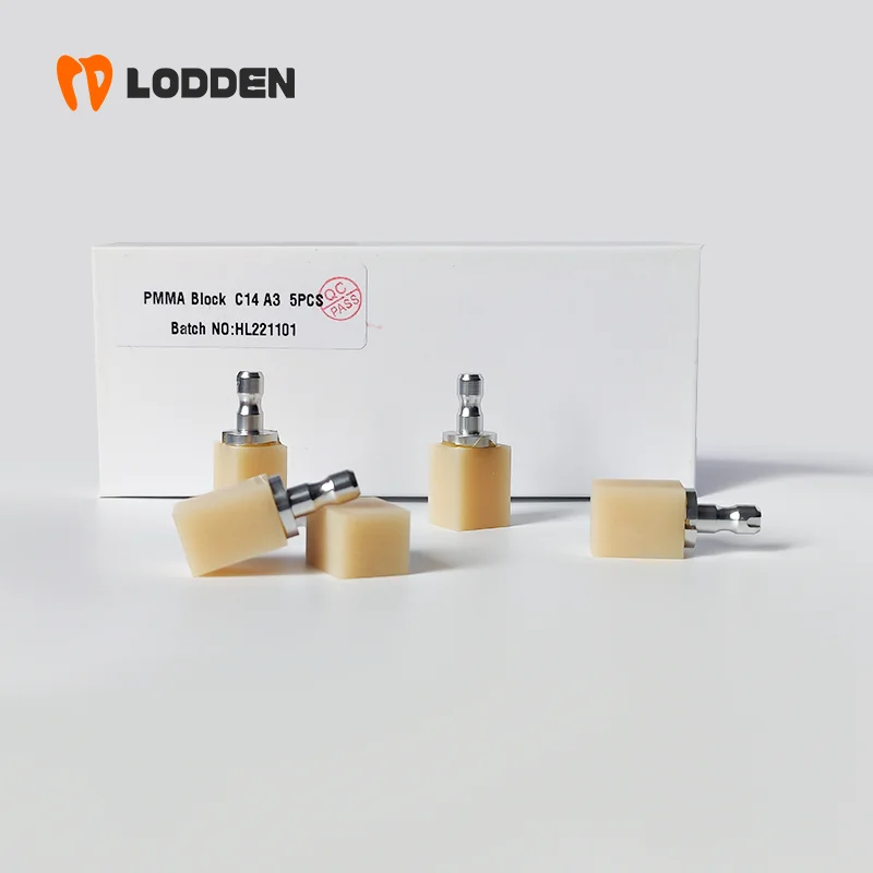 1 box Dental PMMA Block Dentistry Resin Block Sirona CEREC C14 VITA 16