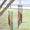 Wind Chimes for Garden 12 Metal Tubes with Hook Metal Pipe Wind Chimes Bells Hanging Balcony Outdoor Yard Garden Home Decoration 6