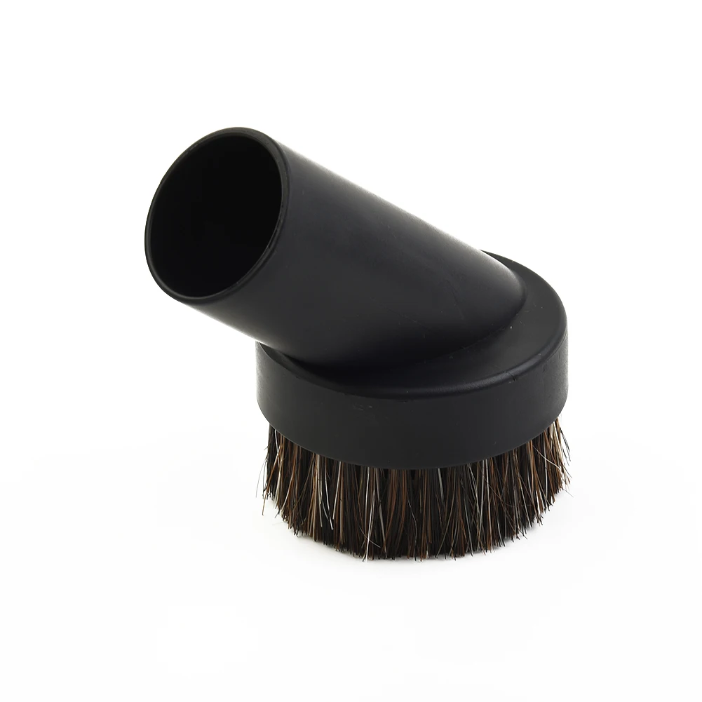2pcs Horse Hair Round Brush Dust Brush Vacuum Cleaner Parts Round Cleaning Brushes Cleaning