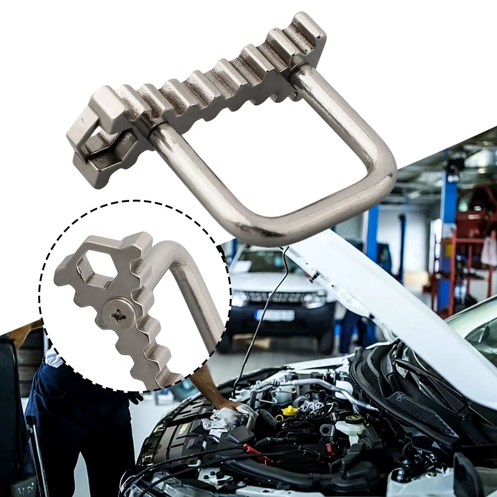 

Durable Cam Retainer Wrench Engine Timing Tool Auto Parts Automotive Car Repair Tool High Hardness Neat Edge No Burr