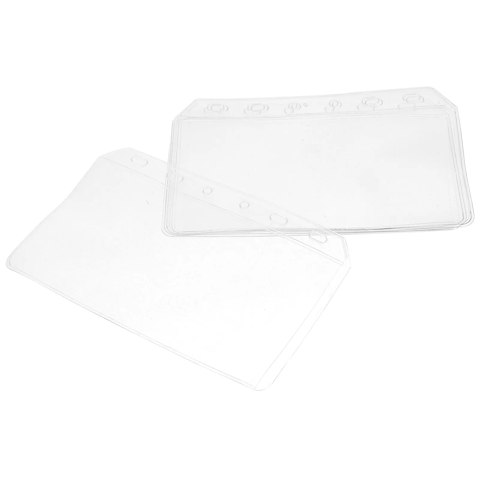 5Pcs 바인더 포켓 주최자 PVC 경량 루스 리프 가방 문서 파일링 폴더 사무실 여행용 노트북 보관 주머니