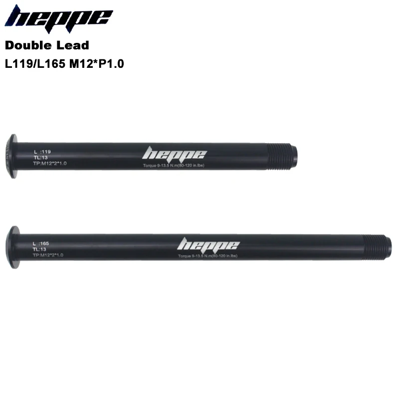 Moyeux de vélo de route à dégagement rapide, tubes super légers, modules d'arbre, appellation avant et arrière, M12, P1.5, 120mm, 125mm, 165mm  18