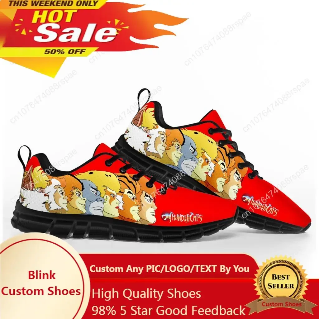 

Cartoon Thundercats Comics Sports Shoes Mens Womens Teenager Kids Children Sneakers Custom High Quality Couple Black Casual Shoe