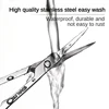 Eyebrow Scissors Eyelashes Nose Hair Trimmer Professional Eyebrow Scissors Nail Art Facial Hair Modification Beauty Makeup Tools 5