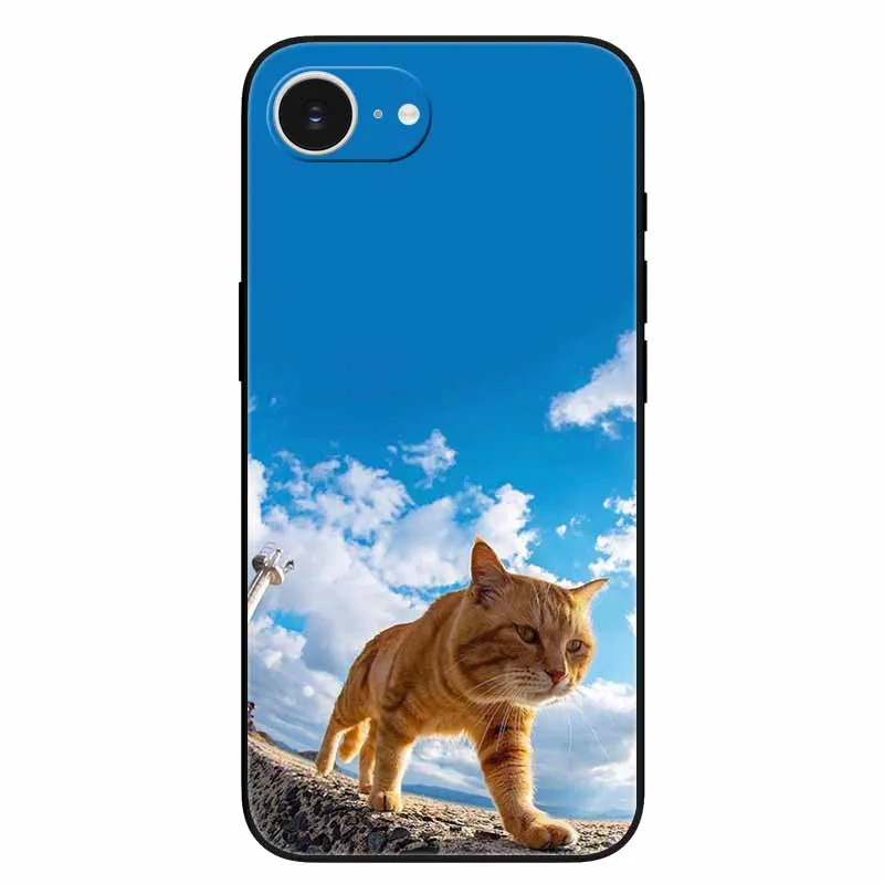 Sleek Black Silicone Phone Cover with TPU Bumpers – Soft Back Protection Case