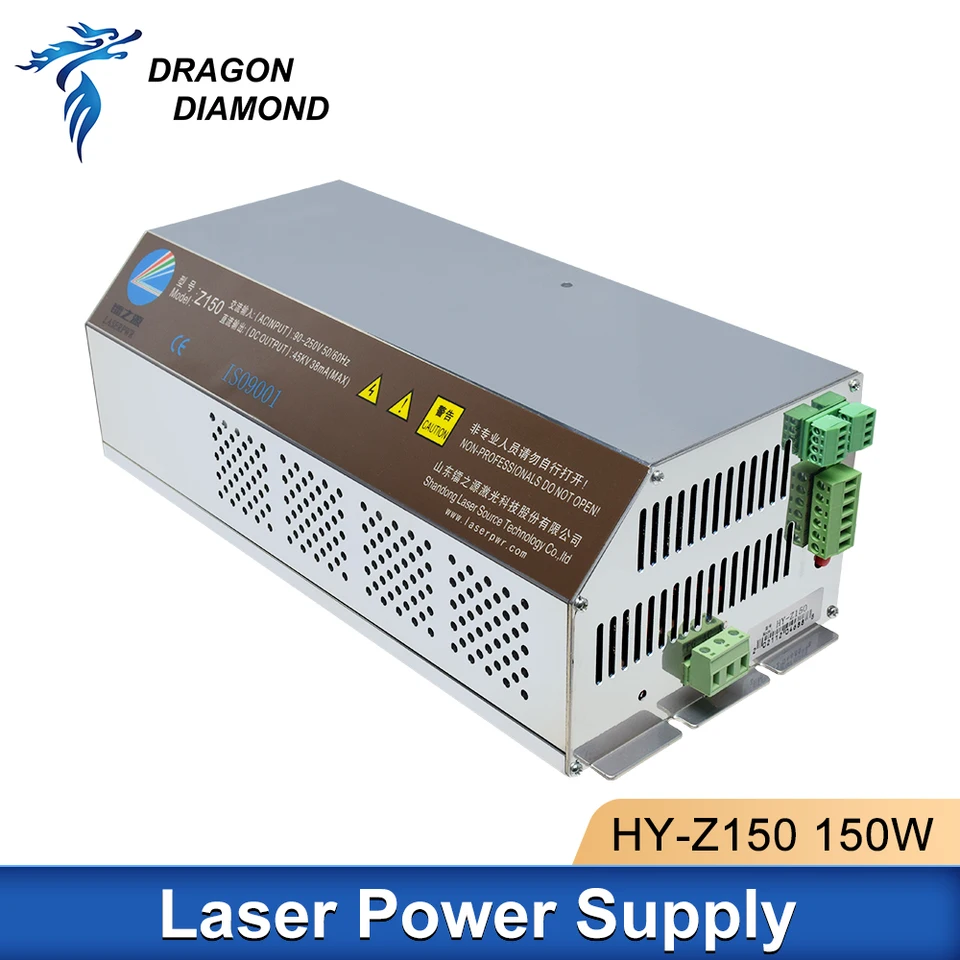 150W Co2 Laser Power Supply PSU 150-180W With LCD Display AC 90
