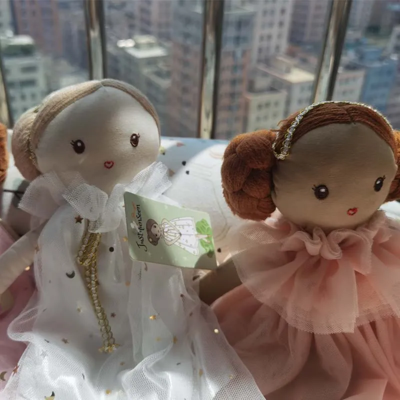Nordic 50cm Fairy Soothing Girl Doll Plush Toys for Baby Girls Sleeping Toys Kids Gift Baby Girls Room Decoration Nursery Decor 4