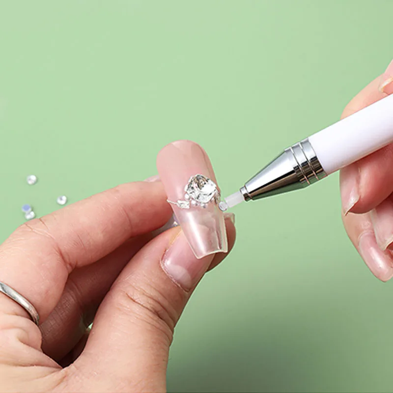Nail Art Rhinestone Wax Dotting Pen Diamond Picker Manicure Dotting Tool Nail Accessories nail art tools,nail art pen,nail art picking tools,rhinestone picker pen,rhinestone picking tool