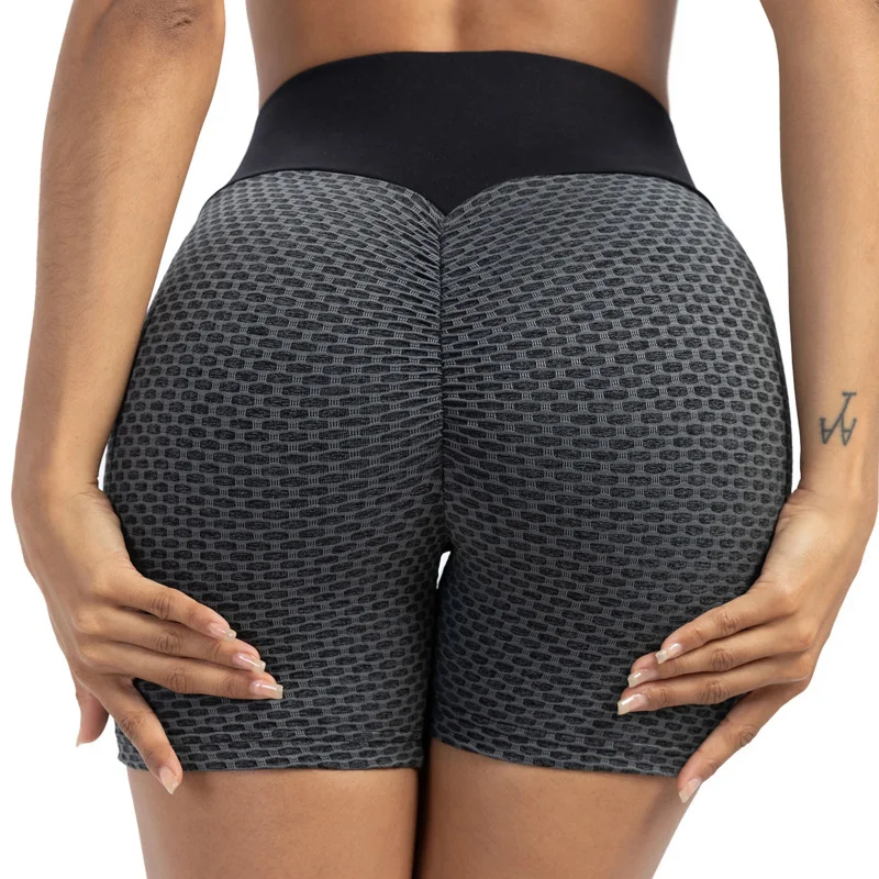 

Booty Shorts Yoga Biker Cycling Tights Pants Ladies v back Stretchy Lifting Buttock Running Summer Women Gym Fitness hot shorts