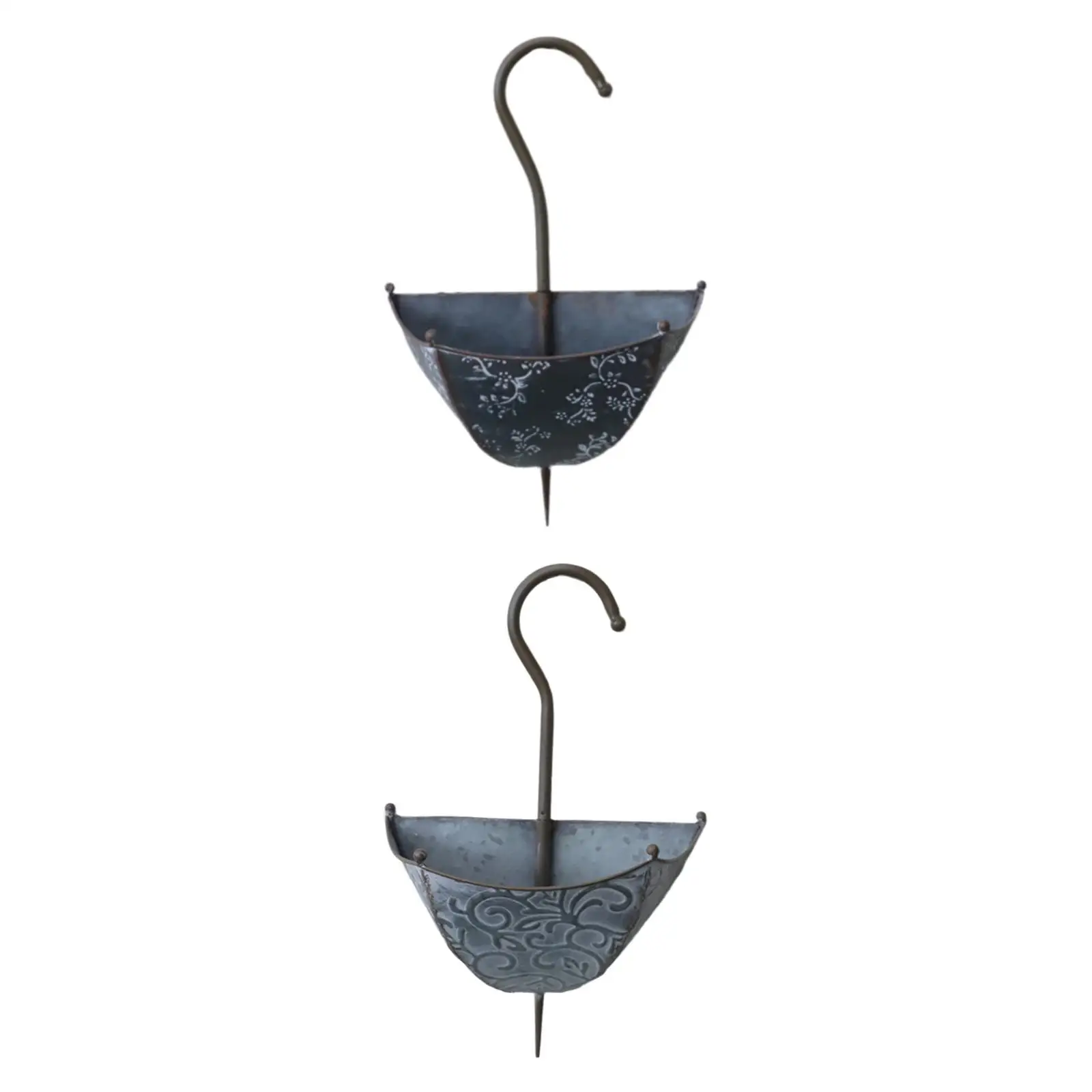 Iron Wall Planter Umbrella Shape Hanging Flowerpot Decorative Garden Decor for Balcony and Courtyard Walls Iron Wall Planter Umbrella Shape Hanging Flowerpot Decorative Garden Decor for Balcony and Courtyard Walls