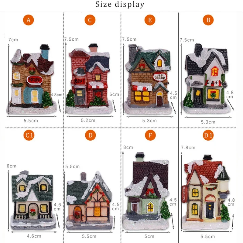 LED Night Light Christmas Ornaments 4