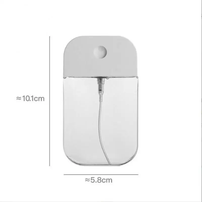 휴대용 재활용 가능 고압 미세 미스트 스프레이 리필 병, 여행용 투명 스프레이 병, 50 ml, 20ml, 1 10 개