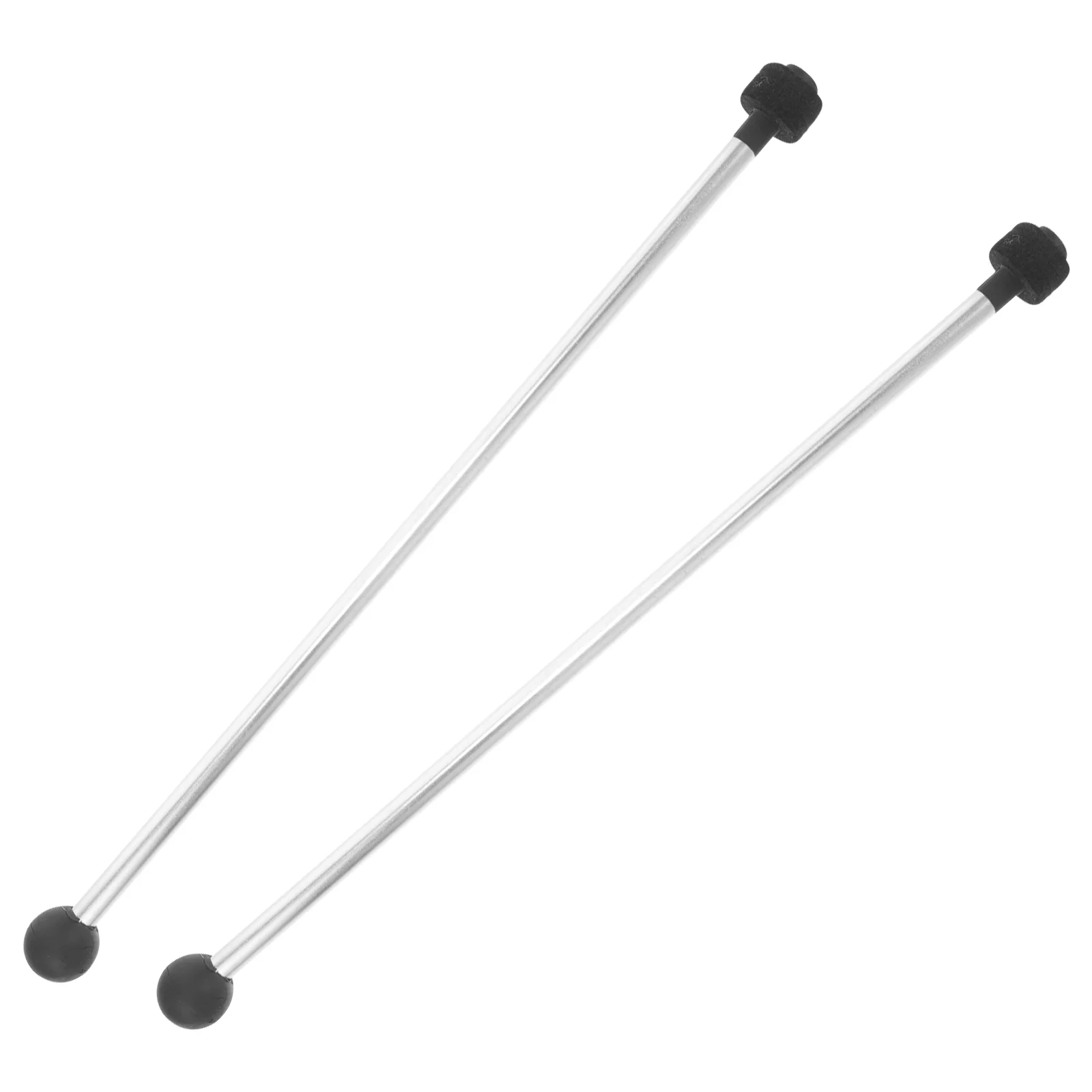 

2 Pcs Both Ends Xylophone Hammer Musical Instruments Felt Tongue Drum Accessories