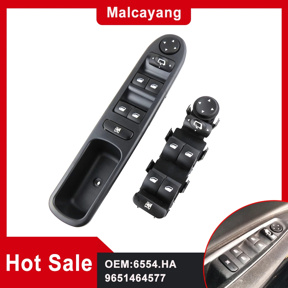 

Переключатель Стеклоподъемника Citroen C4 2004 2005 2006 2007 2008 2009 2010 2011 6554.HA 6554HA