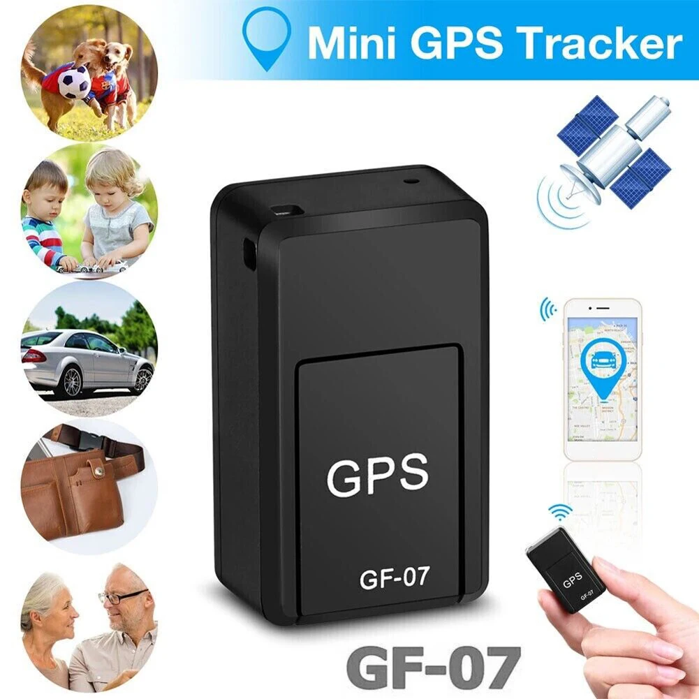 Car Real Time Tracking GF-07 GPS Tracker Magnetic Anti Theft SIM Message Positioner Daily Waterproof Car Tracker Accessories