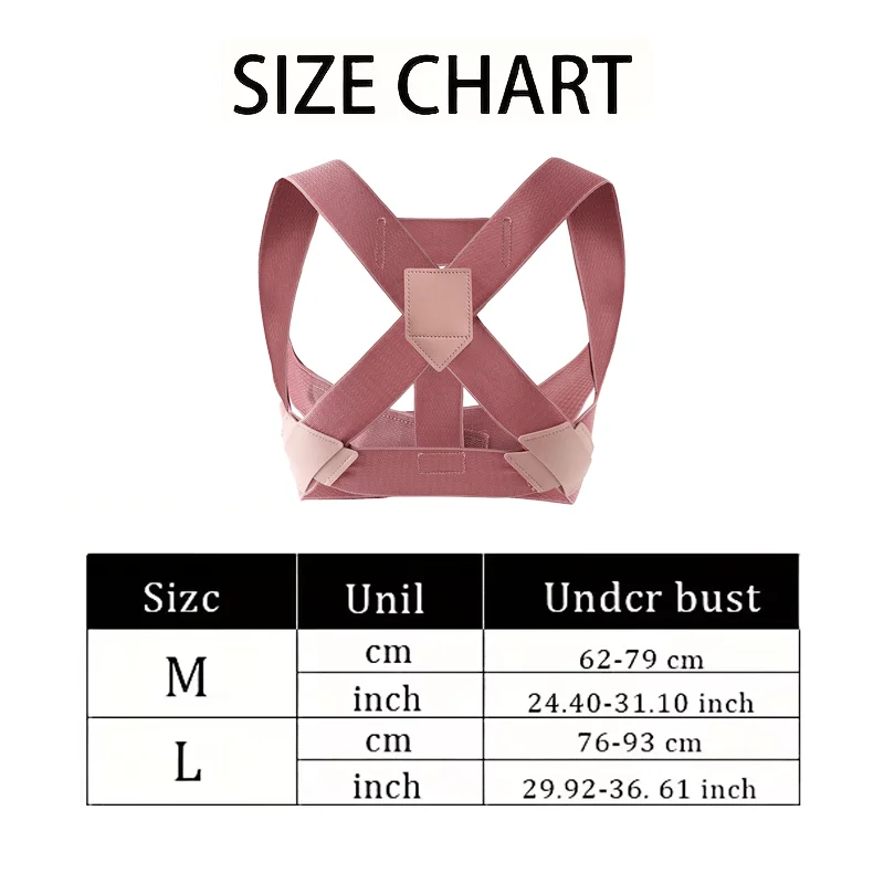 Hunchback Corrector Adults invisible Posture Correction Straps Bent Waist Chest Neck Forward Tilt Correction Tool