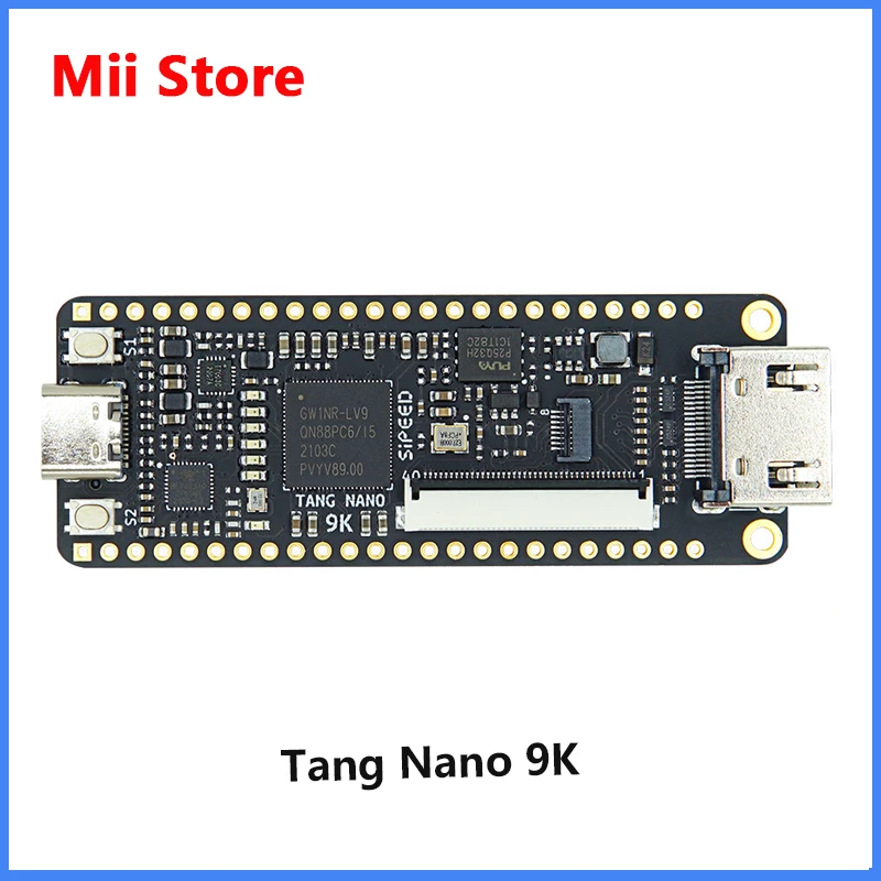 Carte De Développement FPGA Tang Nano 9K - Processeur GW1NR-9 RISC-V - Avec Ports HDMI Et écran LCD