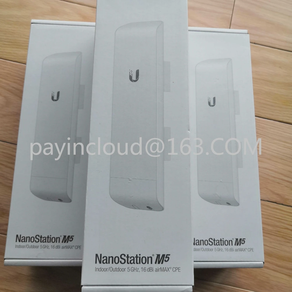 Nanostation Originale Ns M5 5.8G Wireless Bridge Coverage Bridge Monitoring Security 1 Pz
