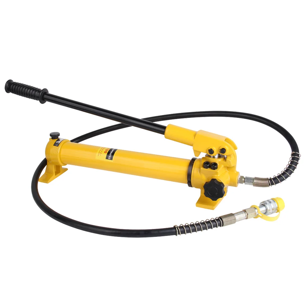 CP-700 Hydraulic Manual Pump, 10000PSI Lightweight Hydraulic Hand Pump for 10 Ton Hydraulic Ram Cylinders 2