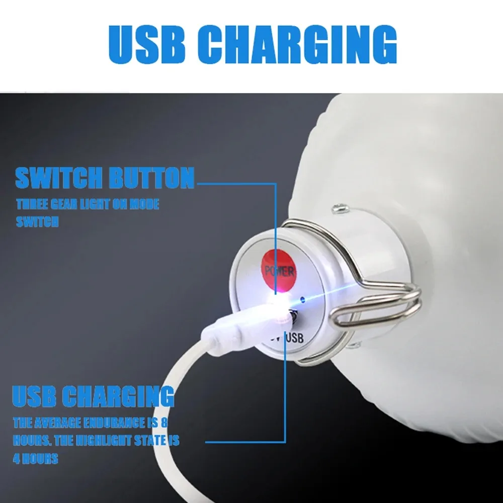 USB Rechargeable LED multifunctional Emergency Lights House Outdoor Portable Lanterns Emergency Lamp Lantern BBQ Camping Light led flashlight led lights camping lamp led work light bicycle lights camping lights keychain light work light solar flood light led wrist light