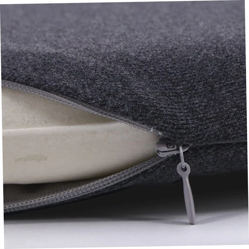 Memory Foam Round Seat Cushion 30cm/35cm/40cm/45cm Thicken Chair Padding Elastic Zipper Detachable