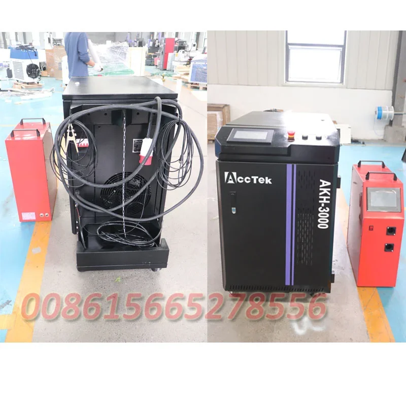 고속 용접 레이저 기계, 이중 와이어, 넓은 비드, 강한 클래딩, 표면 용접, 8mm 강철, 완전 용접, 1 회, 3000W
