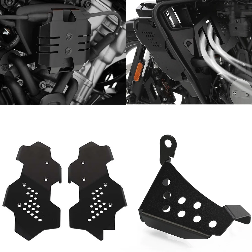 

For Pan America RA1250 PA1250 Special 2021-2023 Moto Sidestand Switch Side Fairing Plate Bumper Cover Infill Ignition Coil Guard