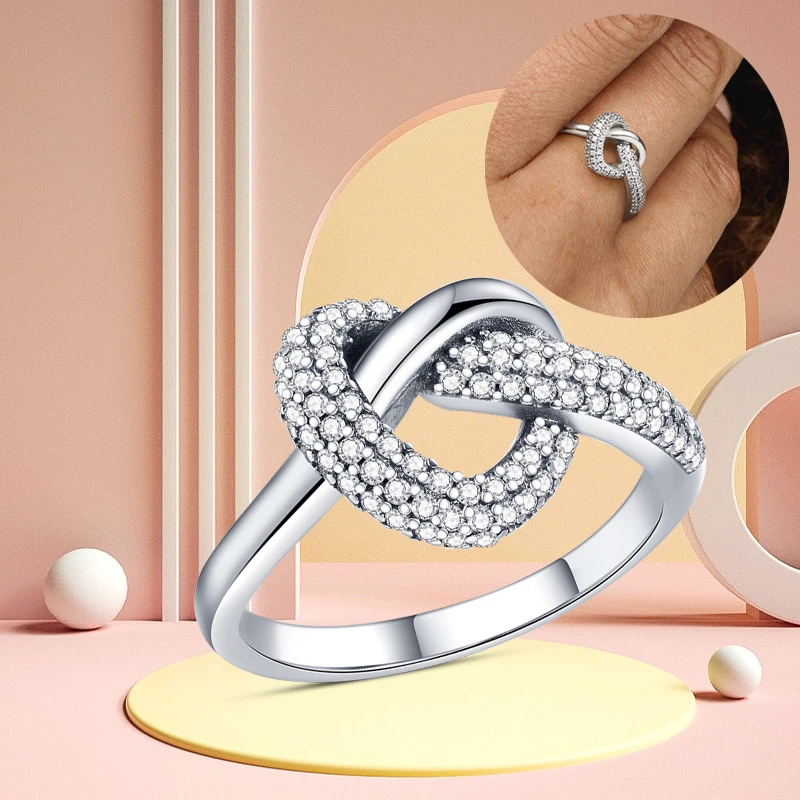 2022 925 Sterling Silver Charm Ring 