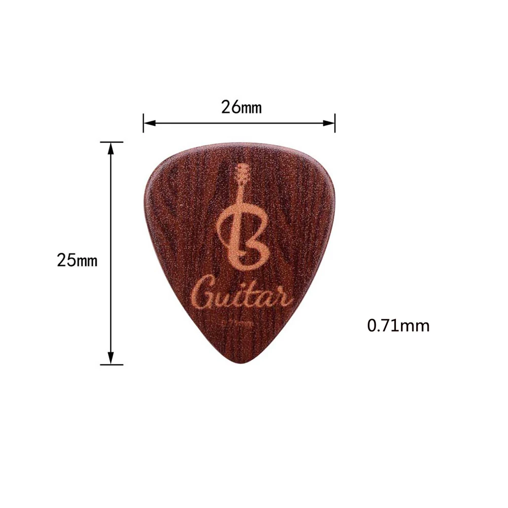 5pcs/lot Electric Guitar Picks Professional Acoustic Music Guitar Parts 0.71/0.96mm Thickness Accessories Picks