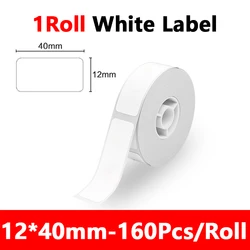 Marklife P15 Mini Portable Thermal Label Printer with Adhesive Sticker Paper (1PK 12 - 40mm)